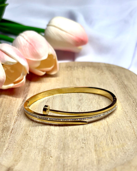 Bracelet Clou Doré